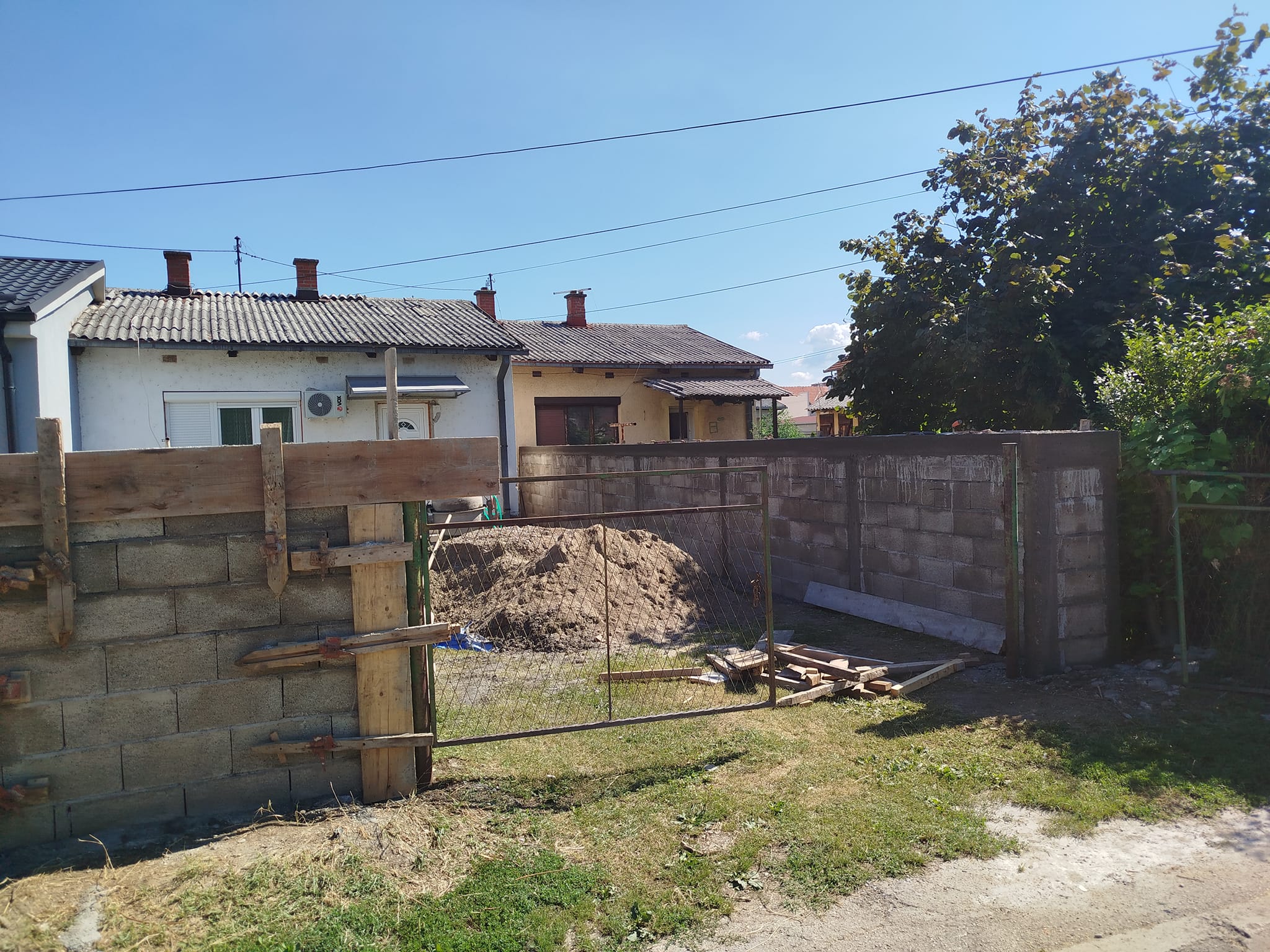 Izgradnja temenja, betoniranje, grubi i fini radovi